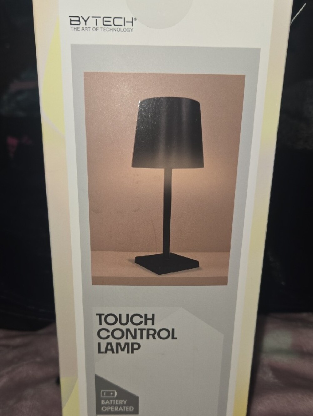 Black Touch Control LED Table Lamp - Black - Picture 4 of 6